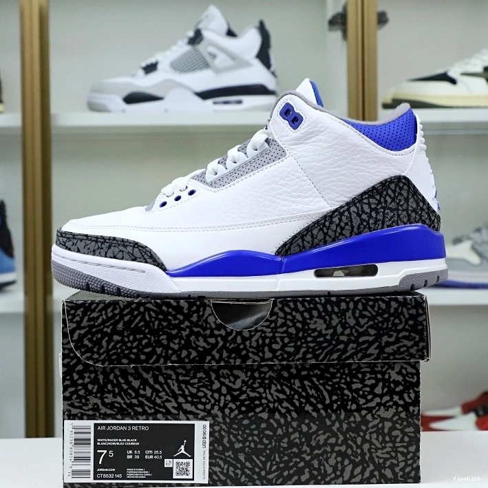 'RACER RETRO BLUE' (CT8532-145) 3 JORDAN AIR 1231